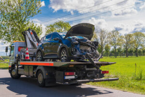 Towing a Damaged Vehicle After Accident